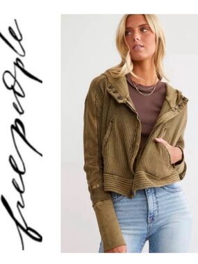 Free People One Mason Hoodie Small